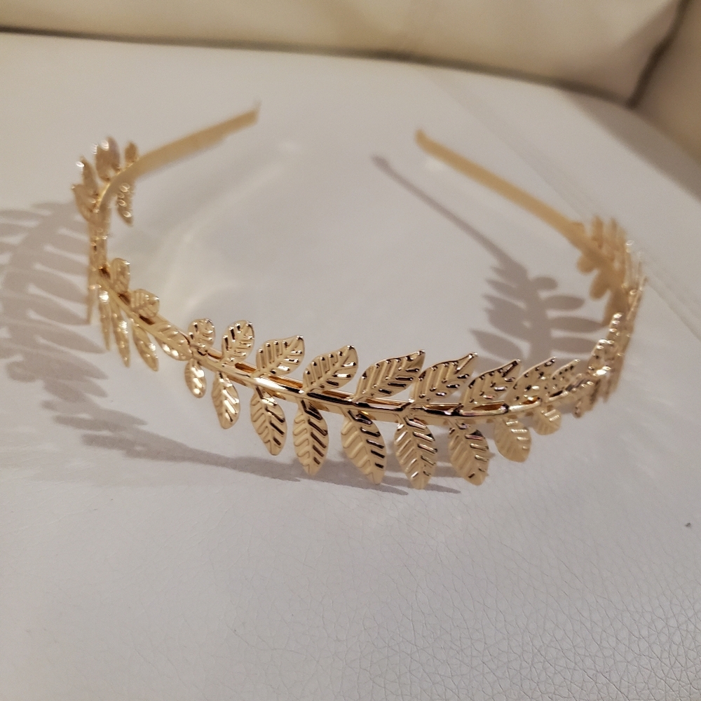 Golden Leaf Headband
